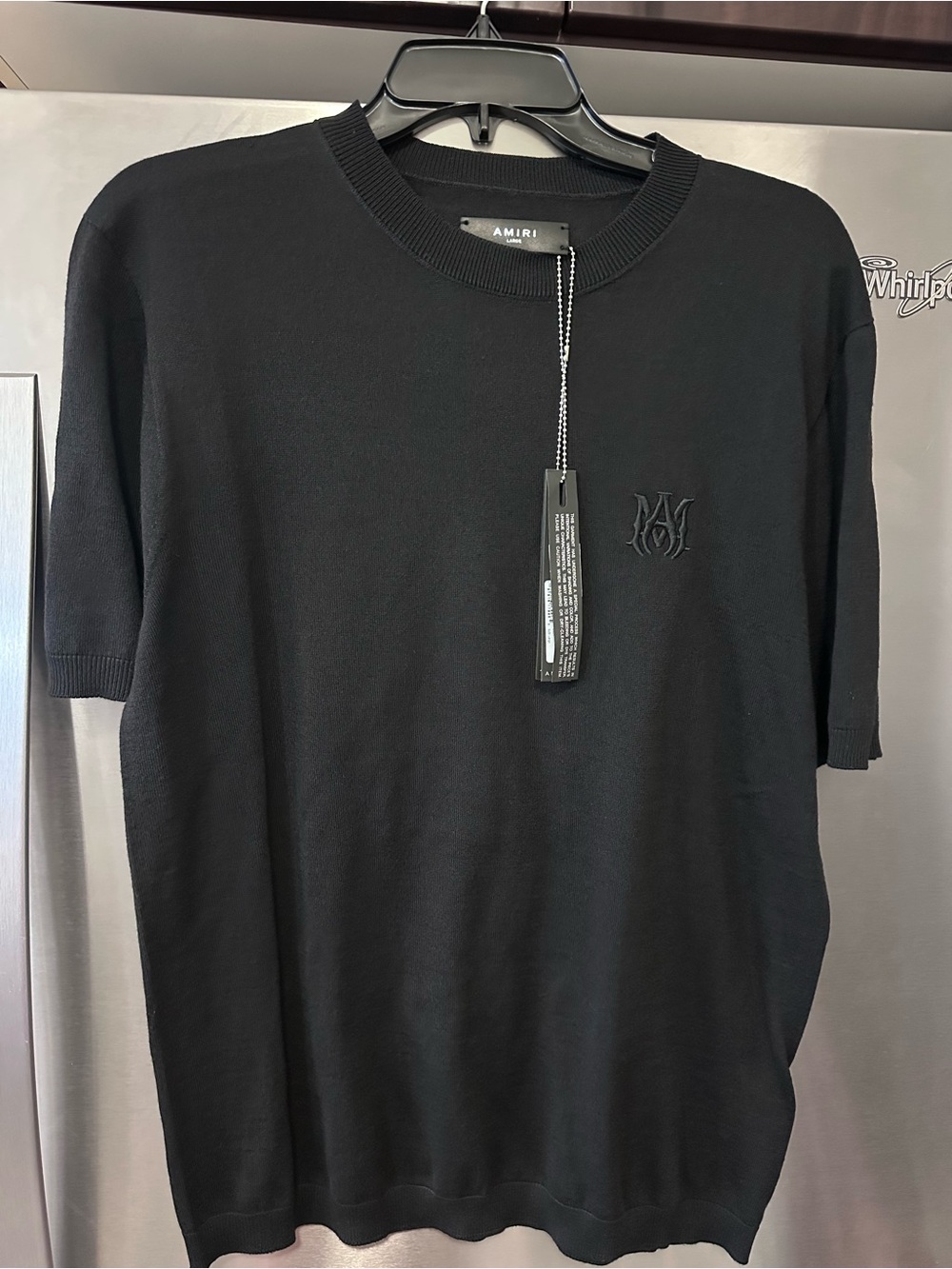 AMIRI Black Short-Sleeve
